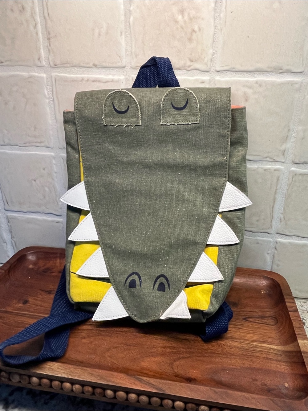 Cat and Jack Army Green Dinosaur Backpack – Toddler to Kid Size